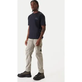 Pánské kalhoty C.P. Company Kalhoty z materiálu 20CMPA744A005694G Béžová Regular Fit 52