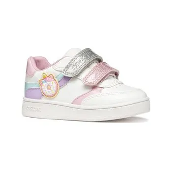 Dámská móda Geox Sneakersy B Eclyper Girl B655MB 000BC C1R8S M Bílá 21
