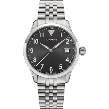 Hodinky Junkers Flieger 36 Quartz 970.01.08M stříbrná