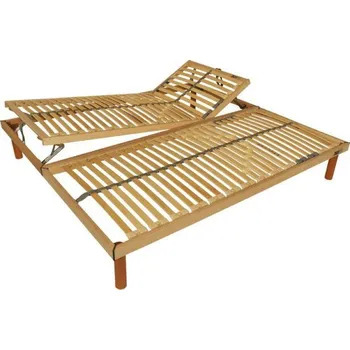 Postelový rošt Samonosný lamelový rošt Double set HN + HN rozměr 140x200