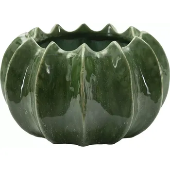 Dekorativní odkládací miska Cactus 22 cm zelená