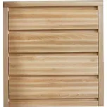 Komoda N 40 povrchová úprava buk (d) moření třešeň