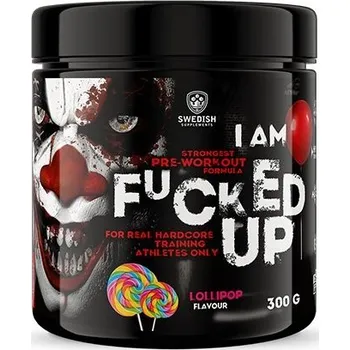 Anabolizér Fucked Up Joker - Swedish Supplements Příchuť: Strawberry, Balení: 300 g