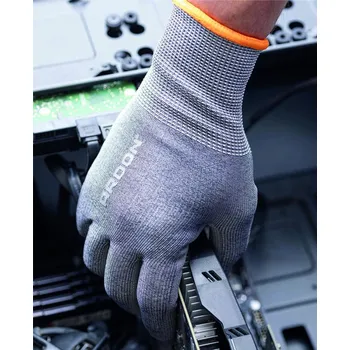 Pracovní rukavice ARDON Rukavice LEO CUT 4C, protiřezné, ESD A5022/V1-09 9 pro výdejní automaty Šedá odstíny
