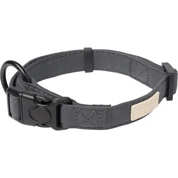 Obojek pro psa FuzzYard Life bavlněný obojek šedý M