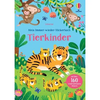 První čtění Mein Immer-wieder-Stickerbuch: Tierkinder