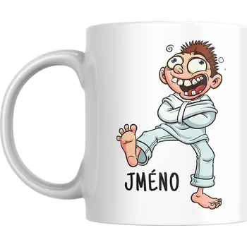 GRAVENO Hrnek „Blázen v pyžamu“ se jménem
