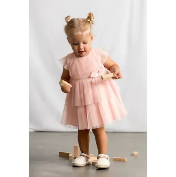 Dívčí šaty Dívčí šaty Mayoral 1908.4B.Baby.PPY2 růžová 30X, vel. 80