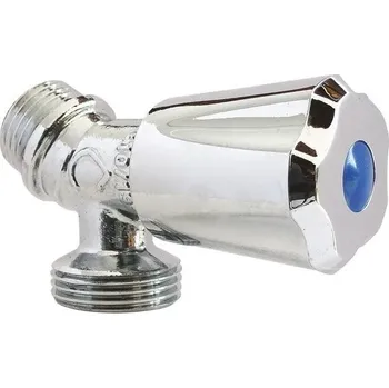 Instalatérský materiál SOMATHERM PRO VÁS - kohoutek s podložkou Standardní chromovaná s ventilem M15 / M20-21/27