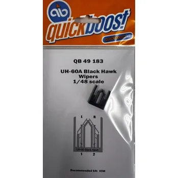 Plastikový model Quickboost 1/48 UH-60A Black Hawk wipers (ICM)