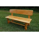 Zahradní lavice MAX moření výběr povrchové úpravy Přírodní délka lavice 150cm