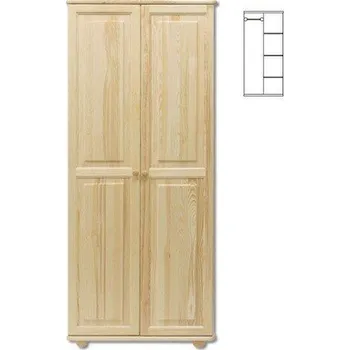 Ložnicová sestava Skříň SF104 povrchová úprava Moření Olše