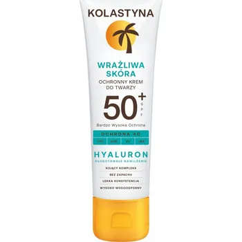 Pleťový krém Kolastyna Ochranný krém na obličej pro citlivou pleť SPF 50+, 50 ml
