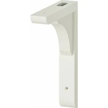 Koupelnový nábytek IKEA RAMSHULT konzole police, dřevo/bílá