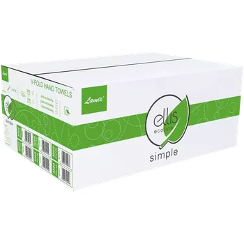 Papírový ručník Lamix 2899 ELLIS ECOLINE 150 m 2V papírové ručníky bílé 3000 ks