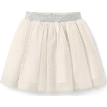 Dívčí oblečení 694223 - Tchibo - Dívčí tylová sukně - pro dívky - vel. 110/116 - barva: bílá