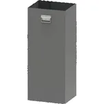 Kovová vložka pro odpadkový koš TITAN - 120 L lakovaná ocel, šedá RAL7016