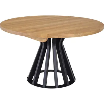 Jídelní stůl ST316 povrchová úprava dub DUB přírodní průměr stolu 100