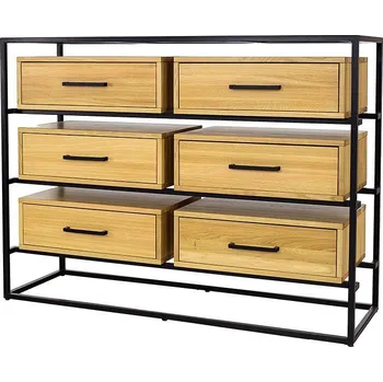 Ložnice Komoda KD371 povrchová úprava dub DUB přírodní