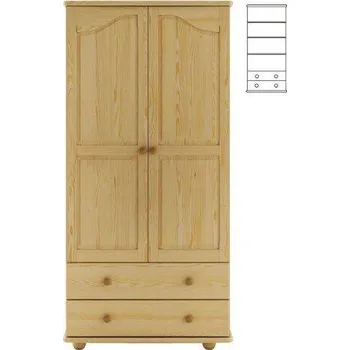 Ložnice Skříň SF114 povrchová úprava Bezbarvý přírodní lak