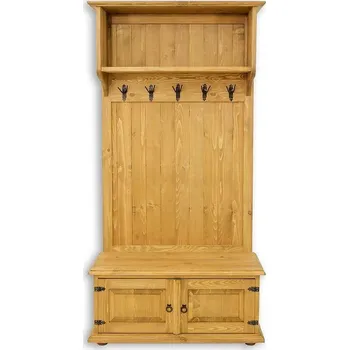 Předsíňová stěna GR700 povrchová úprava - včelí vosk Přírodní včelí vosk