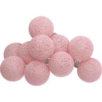 Vánoce Světelná LED girlanda ROSIE růžová