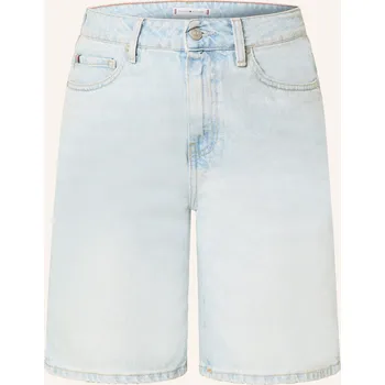 Dámské kraťasy Tommy Hilfiger Dámské Džínové Šortky Regular Fit, tmavě...