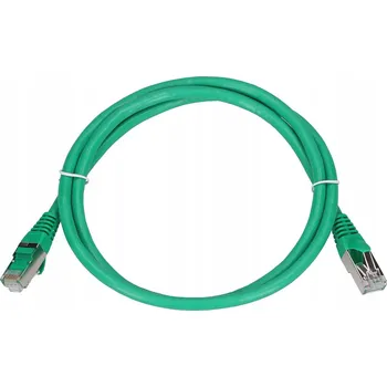 Síťový kabel Patchcord Extralink F/UTP 6 RJ45 / RJ45 1 m zelený