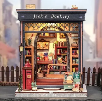 3D puzzle CuteBee (CB3004) CuteBee Jack's Bookery (DIY Book Nook)