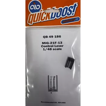 Plastikový model Quickboost 1/48 MiG-21F-13 control lever (EDU)