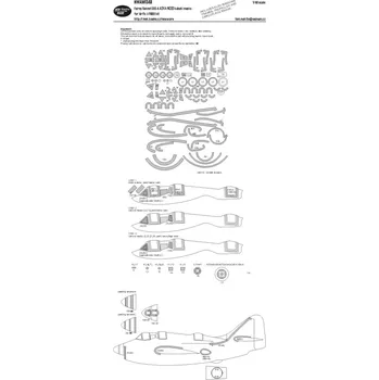 Plastikový model New Ware 1/48 Mask Fairey Gannet COD.4 ADVANCED (AIRF)