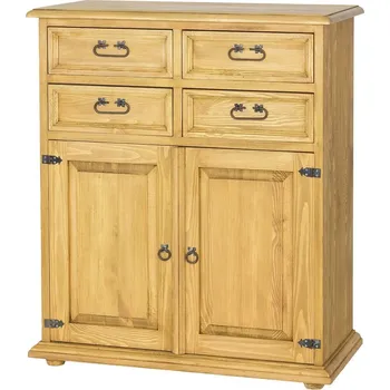 Ložnice Komoda KD712 povrchová úprava - včelí vosk Přírodní včelí vosk