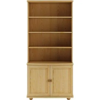 Vitrína KW127 povrchová úprava Bezbarvý přírodní lak