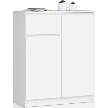 Komoda KOMODA K80 2D 1SZ CLP PK BÍLÁ