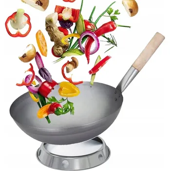 Pánev Wok pánev Cleo Art 35 cm