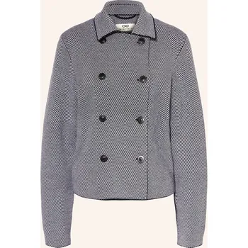 Dámský kabát Sminfinity Dámský Pletený Kardigan, černá / bílá, 36