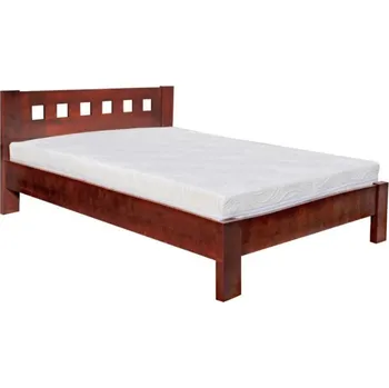 Ložnicová sestava Manželská postel MONTANA 1 - olše rozměr 160x200 povrchová úprava - wiór olše Přírodní lak