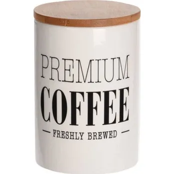 Dóza na potraviny EH Excellent Houseware Dóza na kávu, béžová, O 10 cm