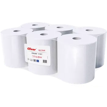 Papírový ručník Lamix 5944 R CLIVER 130 m 2V papírové ručníky bílé 6 ks