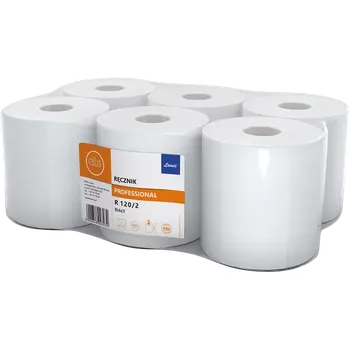 Papírový ručník Lamix 3032 R ELLIS 120 m 2V papírové ručníky bílé 6 ks