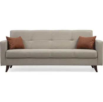 Pohovka Rozkládací třímístná pohovka Polya 205 cm béžová