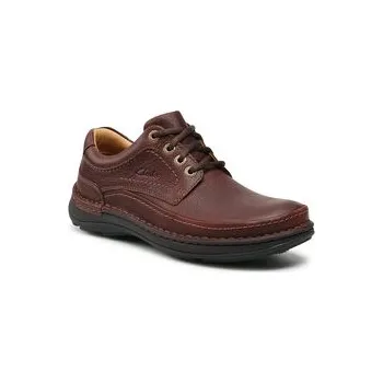 Pánské polobotky Polobotky Clarks Nature Three 203390057 Hnědá 44