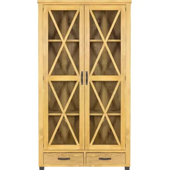 Vitrína KW724 povrchová úprava - včelí vosk Přírodní včelí vosk