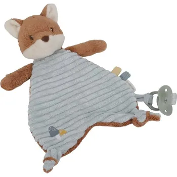Hudební nástroj pro děti Little Dutch Forest Friends Cuddle Cloth mazlicí dečka s klipem 0 m+ Blue 1 ks