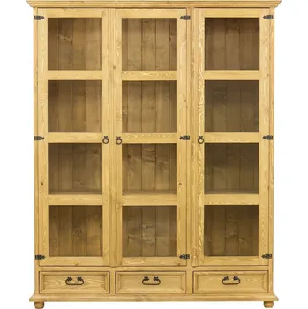 Jídelní set Vitrína KW709/I povrchová úprava - včelí vosk Bezbarvý včelí vosk