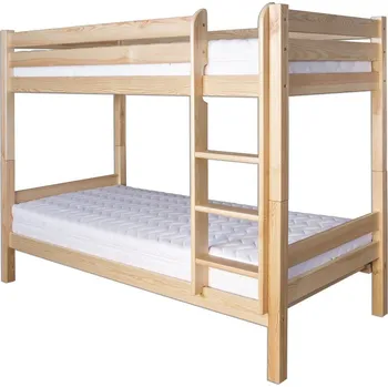 Ložnicová sestava Postel LK136 povrchová úprava Bezbarvý přírodní lak rozměr 90x200