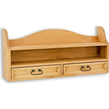 Ložnice Police PK702 povrchová úprava - včelí vosk Přírodní včelí vosk