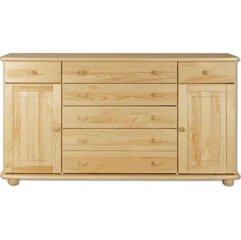 Ložnice Komoda KD150 povrchová úprava Bezbarvý přírodní lak