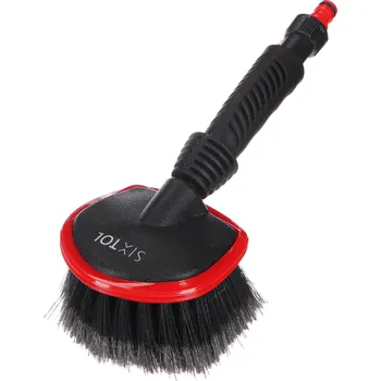 Mycí kartáč na vozidlo Krátký průtokový kartáč na mytí auta CAR DETAILING WASH BRUSH 2 SIXTOL