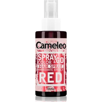 Delia Cosmetics Cameleo Spray & Go tónující sprej na vlasy odstín Red 150 ml